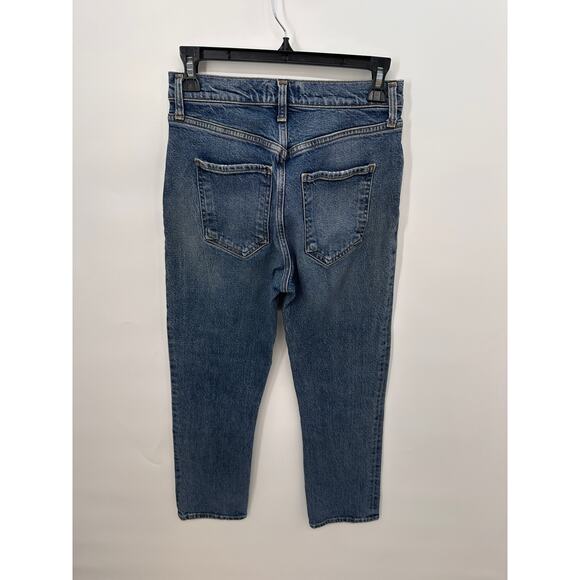AGOLDE Riley High Rise Straight Crop Denim Jeans // 27 - Picture 8 of 12